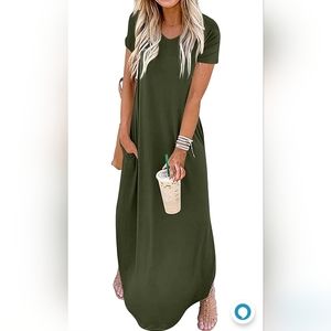 GC Grecerelle green dress, NWT
